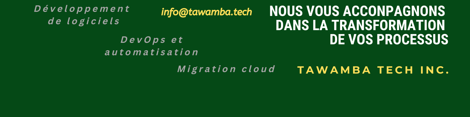 TAWAMBA TECH INC.